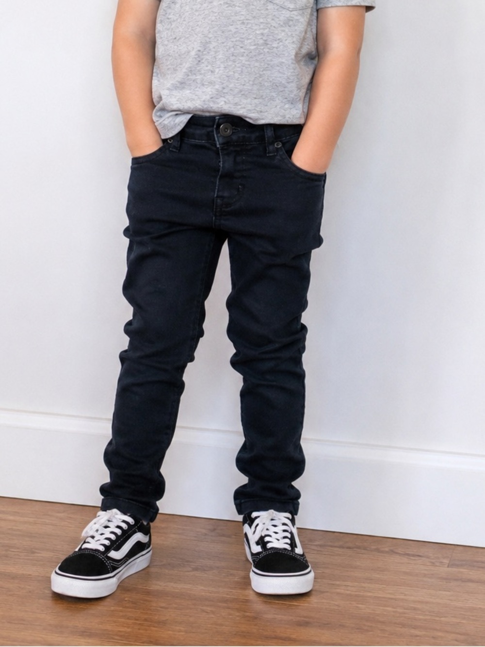 The Children’s Place Boys 4T Skinny Jeans Navy Dark Wash